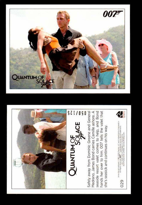 James Bond Archives Quantum of Solace Gold Parallel You Pick Single Cards #1-90 #29  - TvMovieCards.com