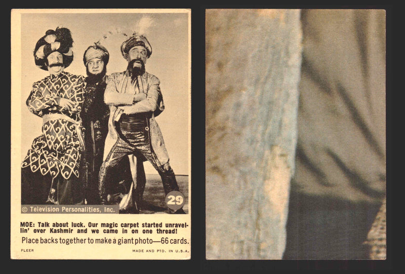 1966 Three 3 Stooges Fleer Vintage Trading Cards You Pick Singles #1-66 #29  - TvMovieCards.com