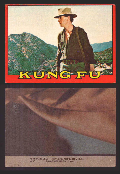 1973 Kung Fu Topps Vintage Trading Card You Pick Singles #1-60 #29  - TvMovieCards.com