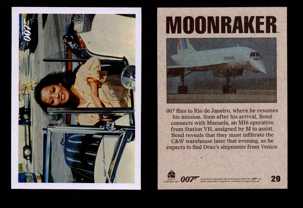 James Bond Archives Spectre Moonraker Movie Throwback U Pick Single Cards #1-61 #29  - TvMovieCards.com