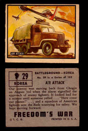 1950 Freedom's War Korea Topps Vintage Trading Cards You Pick Singles #1-100 #29  - TvMovieCards.com