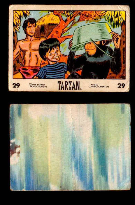 1966 Tarzan Banner Productions Vintage Trading Cards You Pick Singles #1-66 #29  - TvMovieCards.com