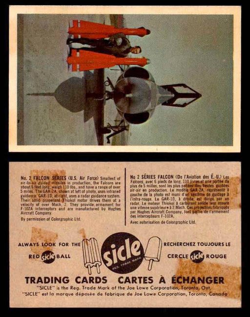 1959 Airplanes Sicle Popsicle Joe Lowe Corp Vintage Trading Card You Pick Single #2  - TvMovieCards.com