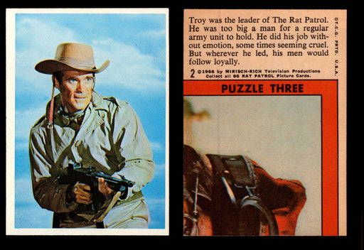 Rat Patrol 1966 Topps Vintage Card You Pick Singles #1-66 #2  - TvMovieCards.com