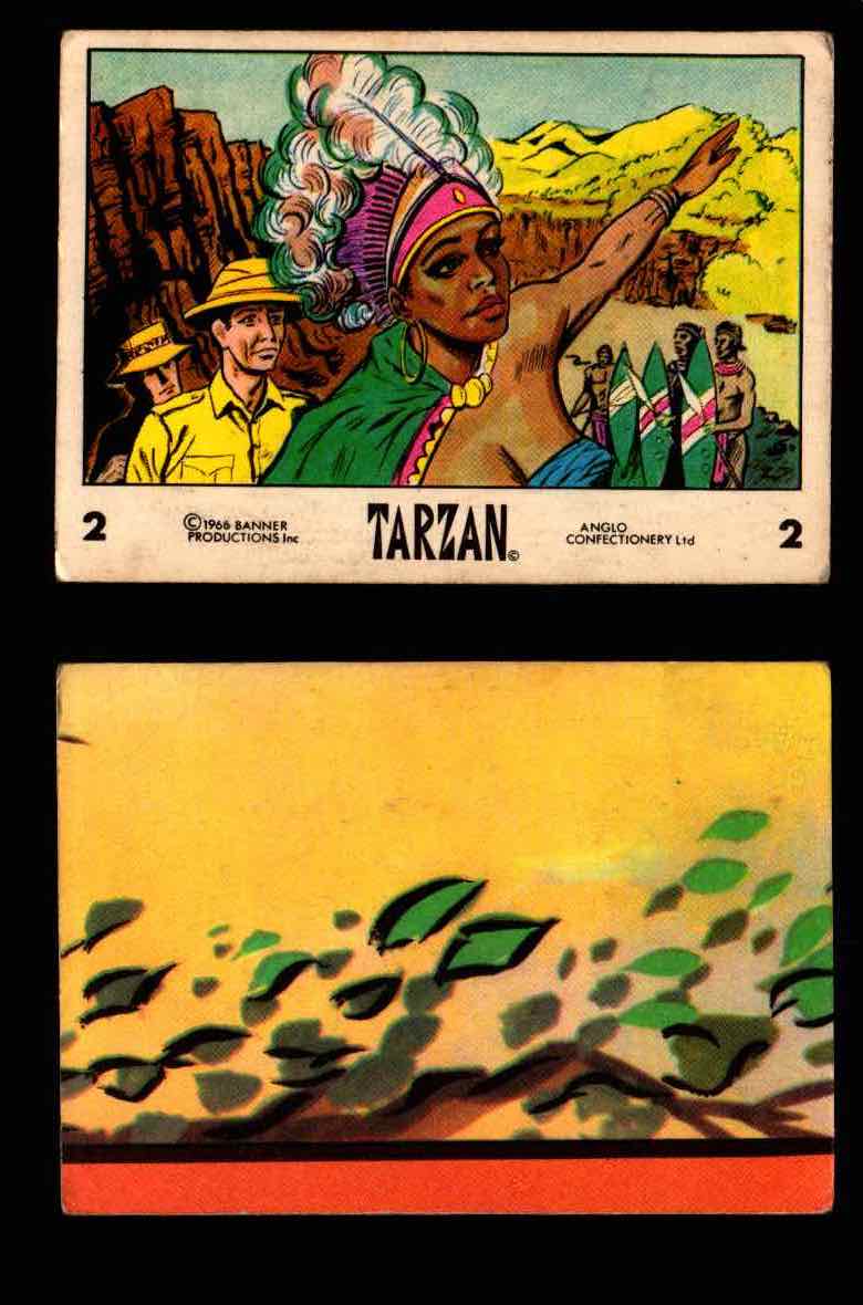 1966 Tarzan Banner Productions Vintage Trading Cards You Pick Singles #1-66 #2  - TvMovieCards.com