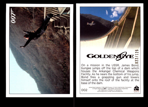 James Bond Archives 2015 Goldeneye Gold Parallel Card You Pick Single #1-#102 #2  - TvMovieCards.com