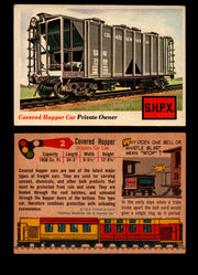 Rails And Sails 1955 Topps Vintage Card You Pick Singles #1-190 #2 Covered Hopper  - TvMovieCards.com
