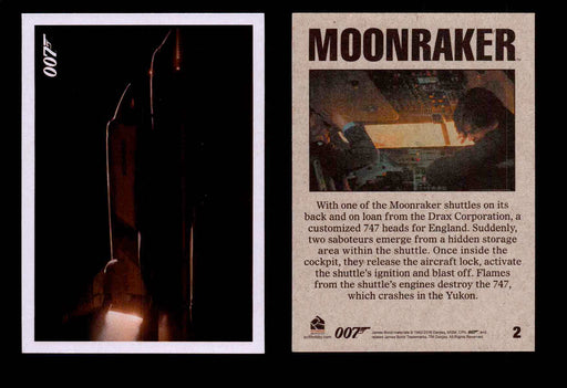 James Bond Archives Spectre Moonraker Movie Throwback U Pick Single Cards #1-61 #2  - TvMovieCards.com