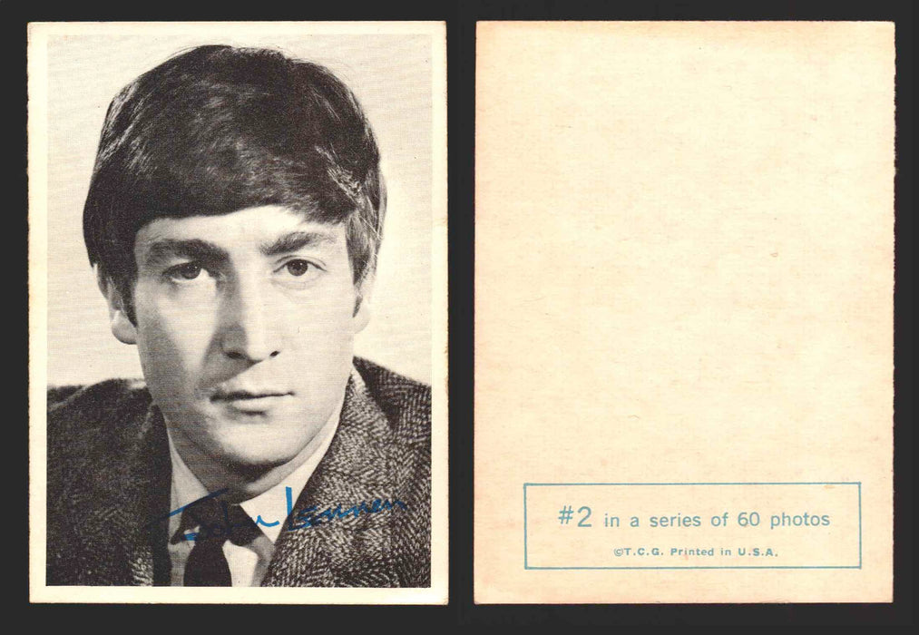 Beatles Series 1 Topps 1964 Vintage Trading Cards You Pick Singles #1-#60 #2  - TvMovieCards.com