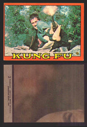 1973 Kung Fu Topps Vintage Trading Card You Pick Singles #1-60 #2  - TvMovieCards.com