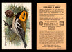 Birds - Useful Birds of America 10th Series You Pick Singles Church & Dwight J-9 #2 Black-throated Green Warbler  - TvMovieCards.com