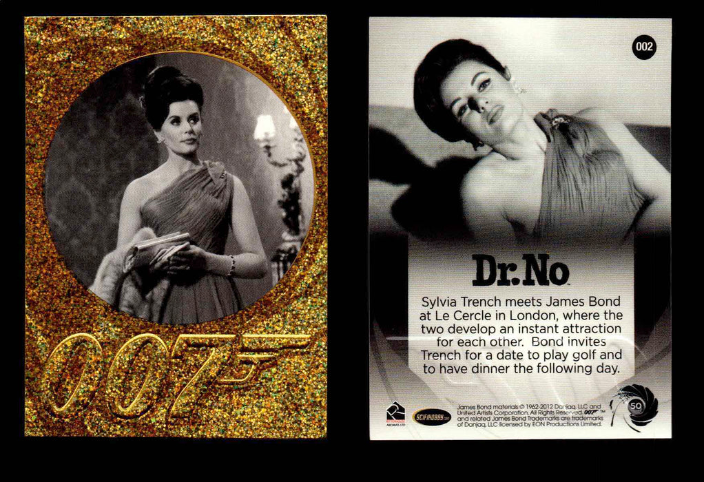 James Bond 50th Anniversary Series Two Gold Parallel Chase Card Singles #2-198 #2  - TvMovieCards.com