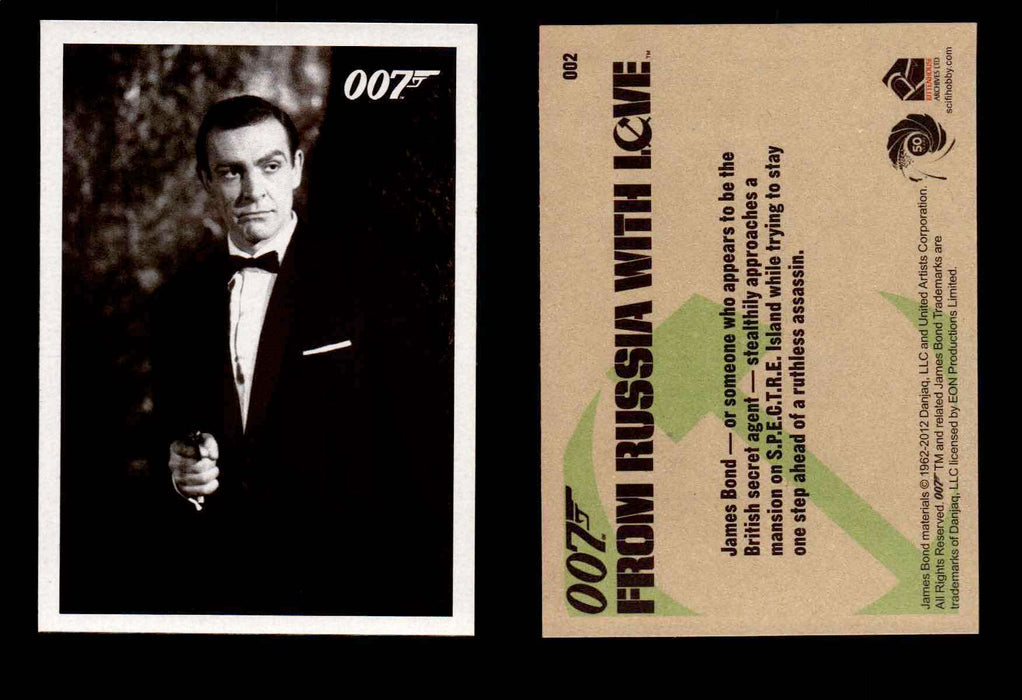 James Bond 50th Anniversary Series Two From Russia with Love Single Cards #1-65 #2  - TvMovieCards.com