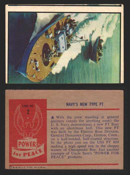 1954 Power For Peace Vintage Trading Cards You Pick Singles #1-96 2   Nany New Type PT  - TvMovieCards.com