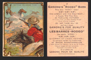 1930 Ganong "Rodeo" Bars V155 Cowboy Series #1-50 Trading Cards Singles #2 Getting The Horse Thief  - TvMovieCards.com
