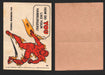 1967 Philadelphia Gum Marvel Super Hero Stickers Vintage You Pick Singles #1-55 2   The Human Torch - How do you like your hamburgers?  - TvMovieCards.com