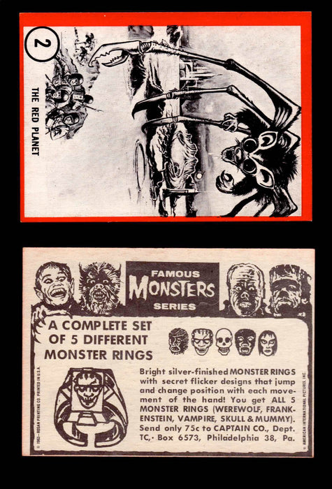 Famous Monsters 1963 Vintage Trading Cards You Pick Singles #1-64 #2  - TvMovieCards.com
