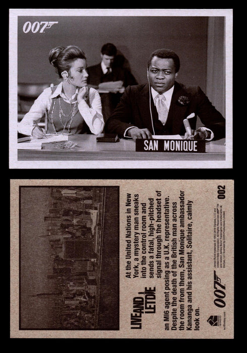 James Bond Archives 2014 Live and Let Die Throwback You Pick Single Card #1-59 #2  - TvMovieCards.com