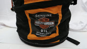 New! Harley Davidson Motor Oil Can Style Collapsible Cooler Round Insulated Bag   - TvMovieCards.com