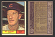 1961 Topps Baseball Trading Card You Pick Singles #300-#399 VG/EX #	302 Al Heist - Chicago Cubs  - TvMovieCards.com