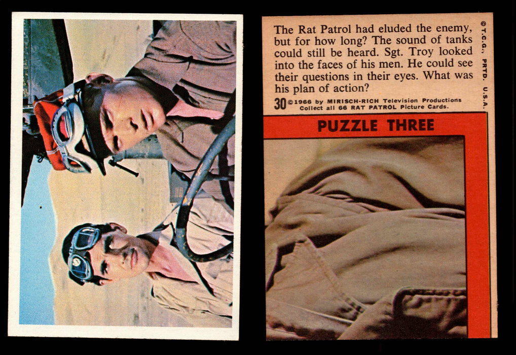 Rat Patrol 1966 Topps Vintage Card You Pick Singles #1-66 #30  - TvMovieCards.com