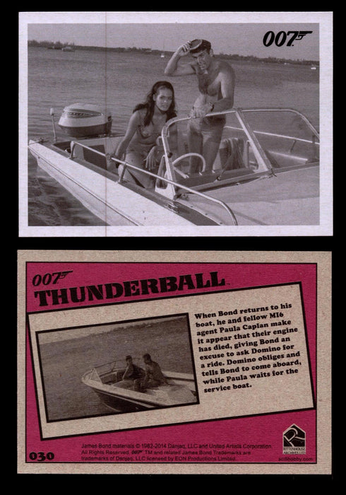 James Bond Archives 2014 Thunderball Throwback You Pick Single Card #1-99 #30  - TvMovieCards.com