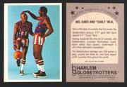 1971 Harlem Globetrotters Fleer Vintage Trading Card You Pick Singles #1-84 30 of 84   Mel Davis and "Curly" Neal  - TvMovieCards.com