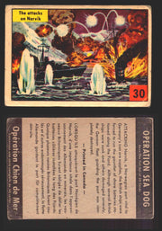 1954 Parkhurst Operation Sea Dogs You Pick Single Trading Cards #1-50 V339-9 30 The Attacks on Narvik  - TvMovieCards.com
