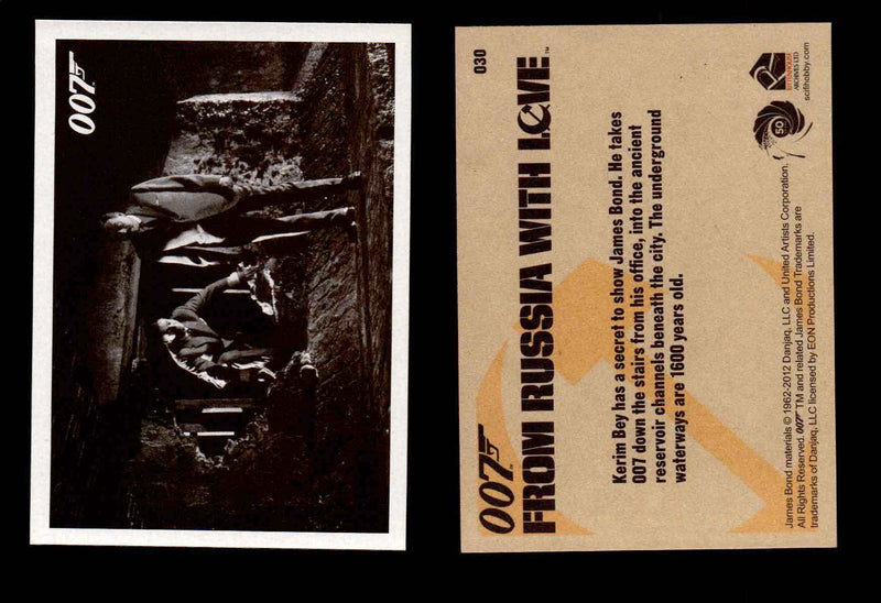 James Bond 50th Anniversary Series Two From Russia with Love Single Cards #1-65 #30  - TvMovieCards.com