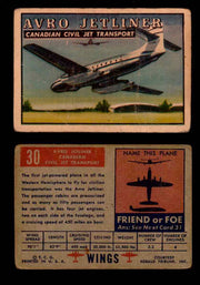 1952 Wings Topps TCG Vintage Trading Cards You Pick Singles #1-100 #30  - TvMovieCards.com