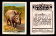 1923 Birds, Beasts, Fishes C1 Imperial Tobacco Vintage Trading Cards Singles #30 The Rhinoceros  - TvMovieCards.com