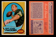 1970 Topps Football Trading Card You Pick Singles #1-#263 G/VG/EX #	30	Bart Starr (HOF)  - TvMovieCards.com