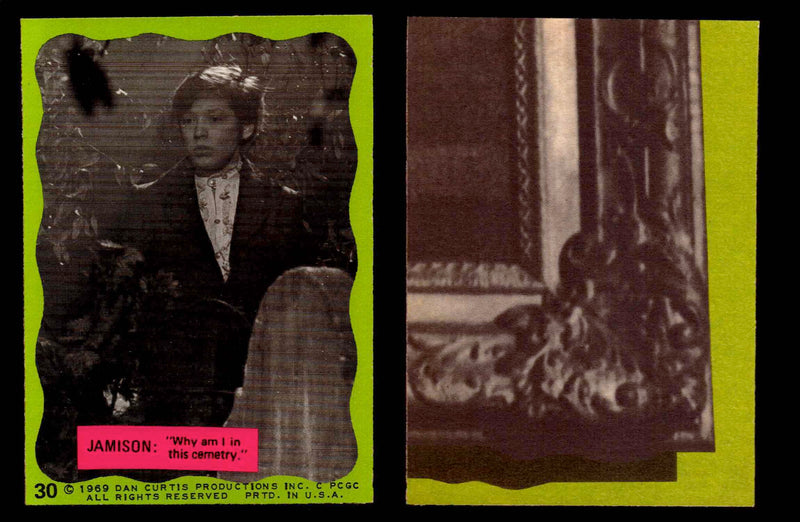 Dark Shadows Series 2 (Green) Philadelphia Gum Vintage Trading Cards You Pick #30  - TvMovieCards.com