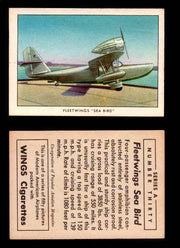 1940 Modern American Airplanes Series A Vintage Trading Cards Pick Singles #1-50 30 Fleetwings “Sea Bird”  - TvMovieCards.com