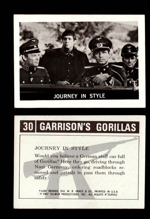 Garrison's Gorillas Leaf 1967 Vintage Trading Cards #1-#72 You Pick Singles #30  - TvMovieCards.com
