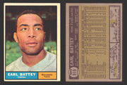 1961 Topps Baseball Trading Card You Pick Singles #300-#399 VG/EX #	315 Earl Battey - Minnesota Twins  - TvMovieCards.com