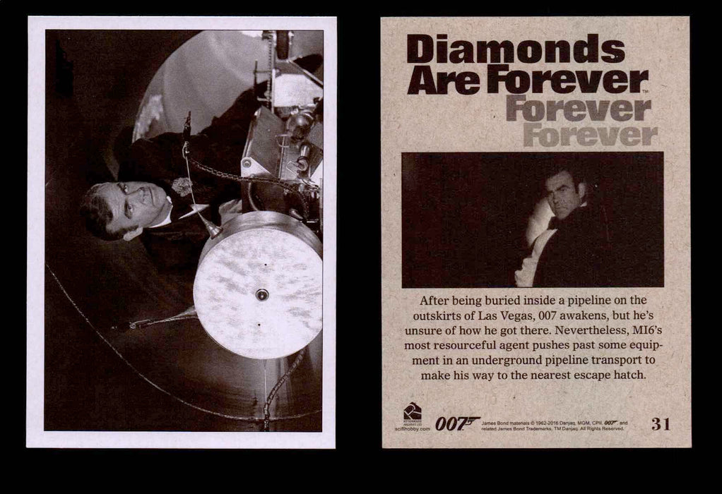 James Bond Archives Spectre Diamonds Are Forever Throwback Single Cards #1-48 #31  - TvMovieCards.com