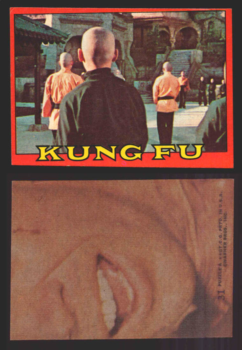 1973 Kung Fu Topps Vintage Trading Card You Pick Singles #1-60 #31  - TvMovieCards.com