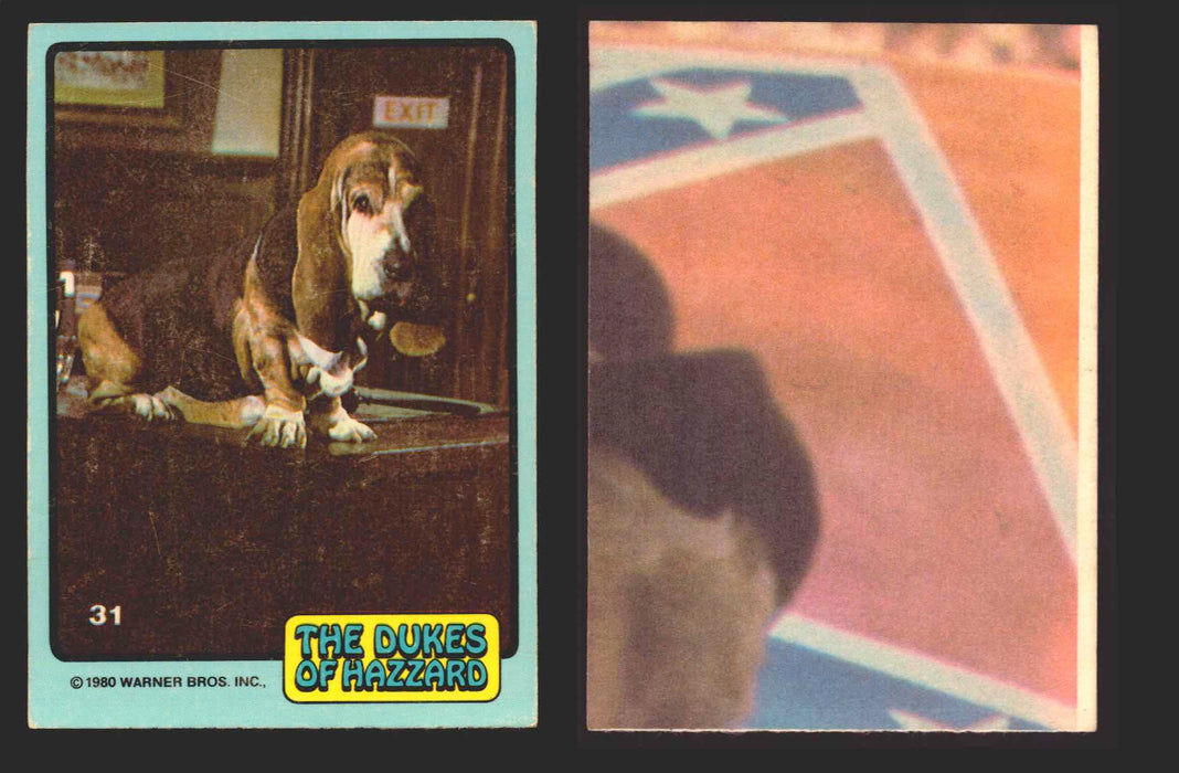 1980 Dukes of Hazzard Vintage Trading Cards You Pick Singles #1-#66 Donruss 31   Flash (Roscoe's dog)  - TvMovieCards.com