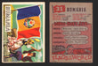 1956 Flags of the World Vintage Trading Cards You Pick Singles #1-#80 Topps 31	Rumania  - TvMovieCards.com