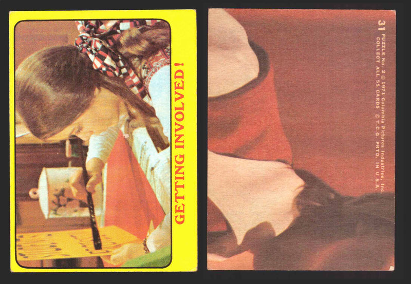 1971 The Partridge Family Series 1 Yellow You Pick Single Cards #1-55 Topps USA 31   Getting Involved!  - TvMovieCards.com
