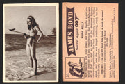 1966 James Bond 007 Thunderball Vintage Trading Cards You Pick Singles #1-66 31   Fiona Kelly  - TvMovieCards.com