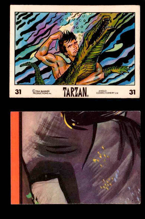 1966 Tarzan Banner Productions Vintage Trading Cards You Pick Singles #1-66 #31  - TvMovieCards.com