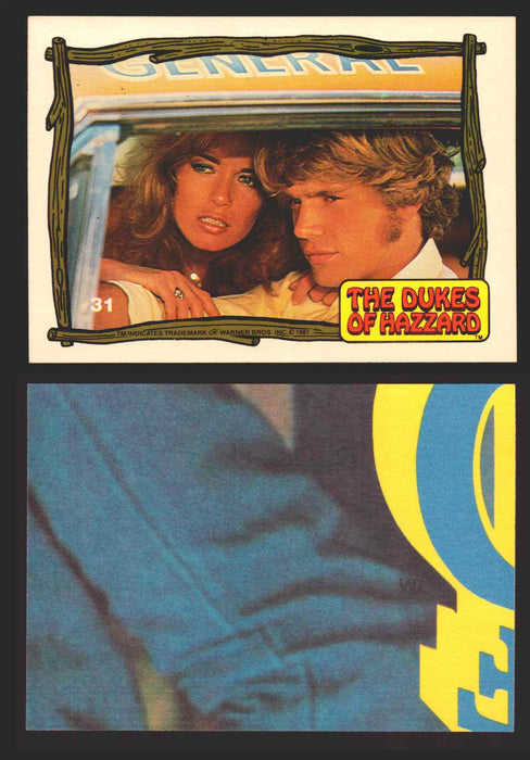 1983 Dukes of Hazzard Vintage Trading Cards You Pick Singles #1-#44 Donruss 31B   Bo and Daisy in the General Lee  - TvMovieCards.com