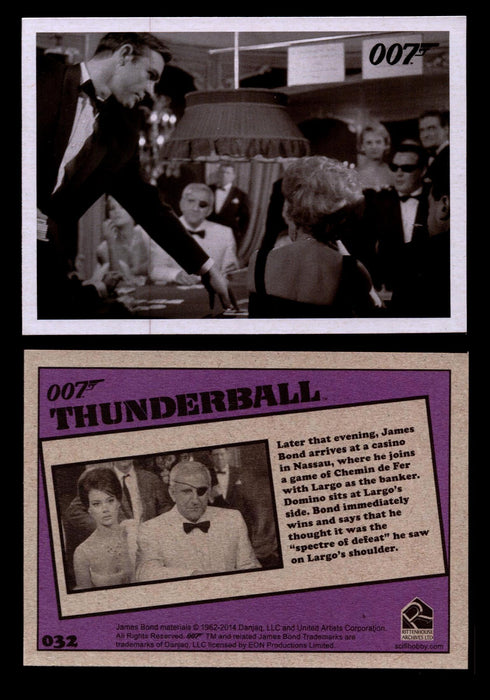 James Bond Archives 2014 Thunderball Throwback You Pick Single Card #1-99 #32  - TvMovieCards.com
