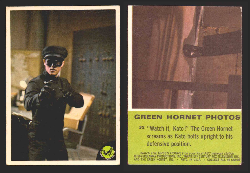 1966 Green Hornet Photos Donruss Vintage Trading Cards You Pick Singles #1-44 #	32  - TvMovieCards.com