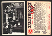 1965 James Bond 007 Glidrose Vintage Trading Cards You Pick Singles #1-66 32   A Taped Message From The Middle East  - TvMovieCards.com