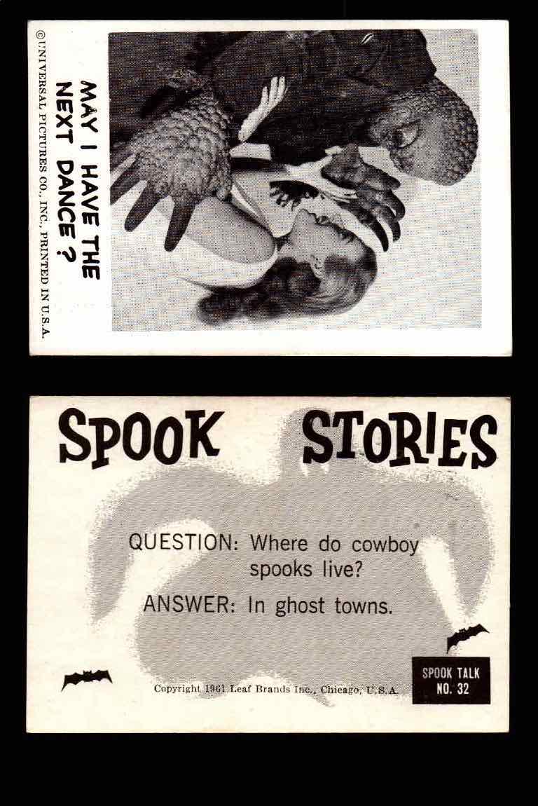 1961 Spook Stories Series 1 Leaf Vintage Trading Cards You Pick Singles #1-#72 #32  - TvMovieCards.com