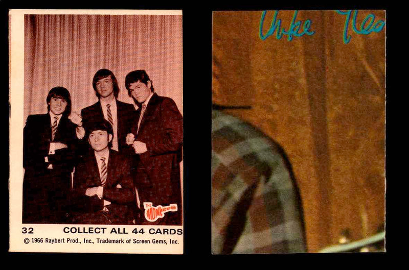 The Monkees Sepia TV Show 1966 Vintage Trading Cards You Pick Singles #1-#44 #32  - TvMovieCards.com
