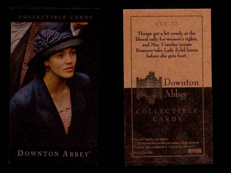 Downton Abbey Seasons 1 & 2 Mini Base Parallel You Pick Single Card CCC01- CCC66 32  - TvMovieCards.com